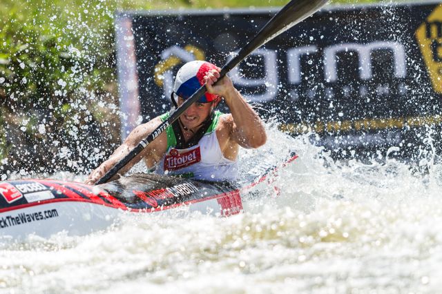 Richard Hála - vítěz kategorie K1M (foto Jan Homolka) Richard-Hala-K1M